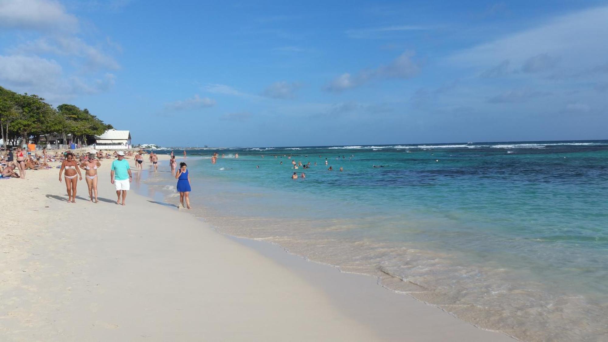 Magnifique Villa Standing Vue Mer Et Proche Plage Saint-Francois  Kültér fotó